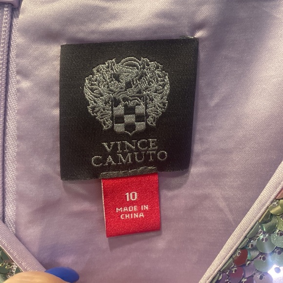 💃 Vince Camuto Sequin Mini Party Dress NWT Size 10 - Picture 2 of 7